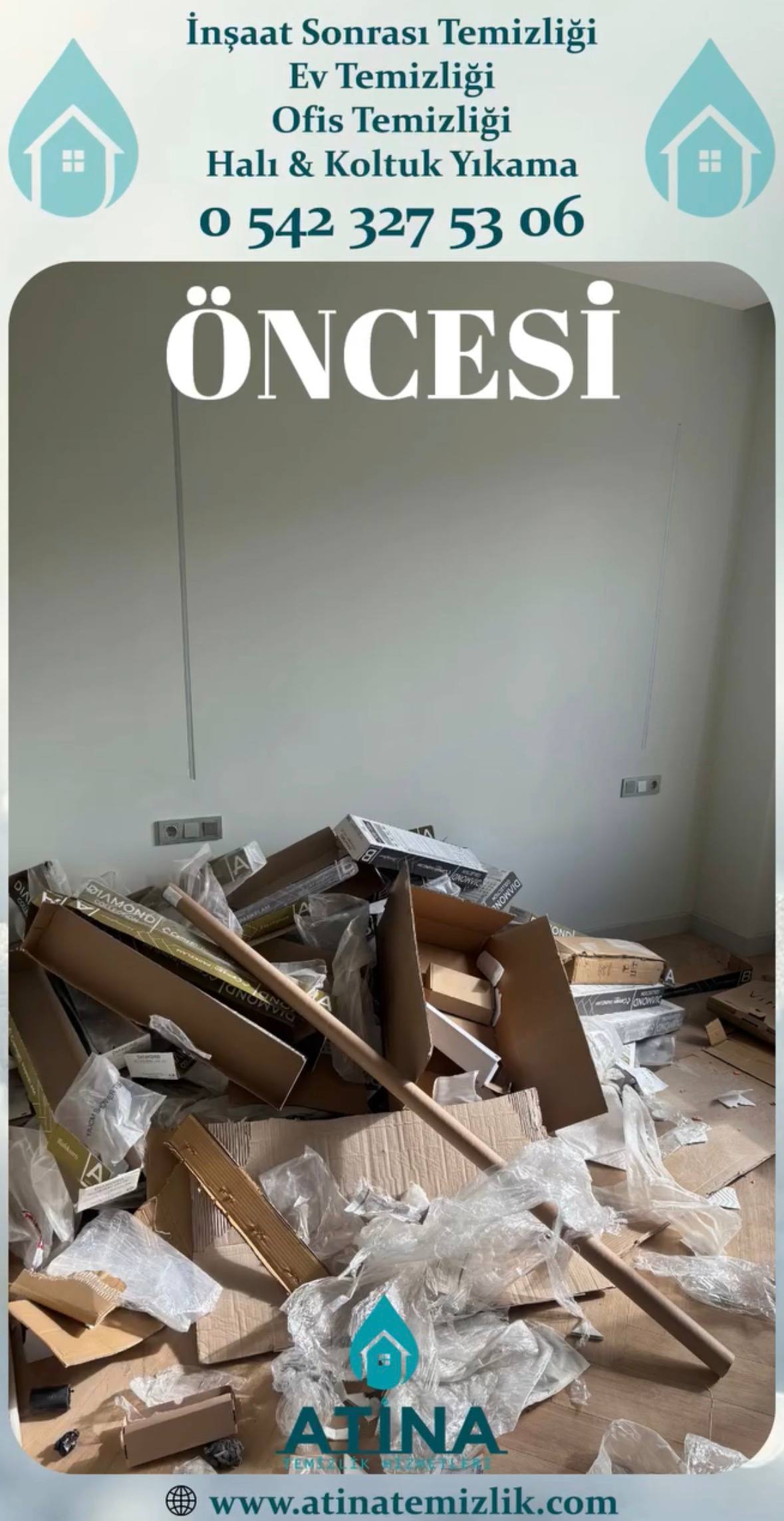 Atina Temizlik Instagram paylaşımı 3